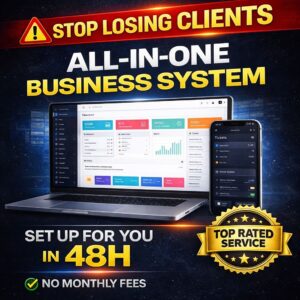 Done-For-You CRM System for Small Businesses (All-in-One Business Management)